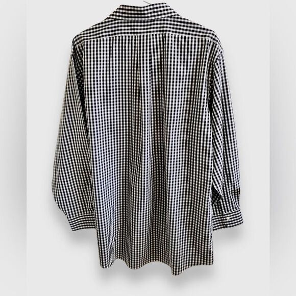 Brooks Brothers Regent check button up 17 1/2 - 33 - Picture 4 of 6